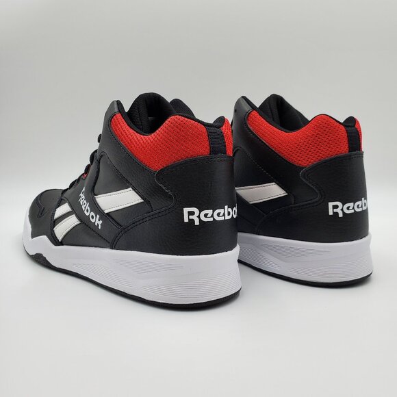 Reebok Royal BB4500 HI2 Men’s Basketball Shoes Black White Red CN6857 NEW main image 4